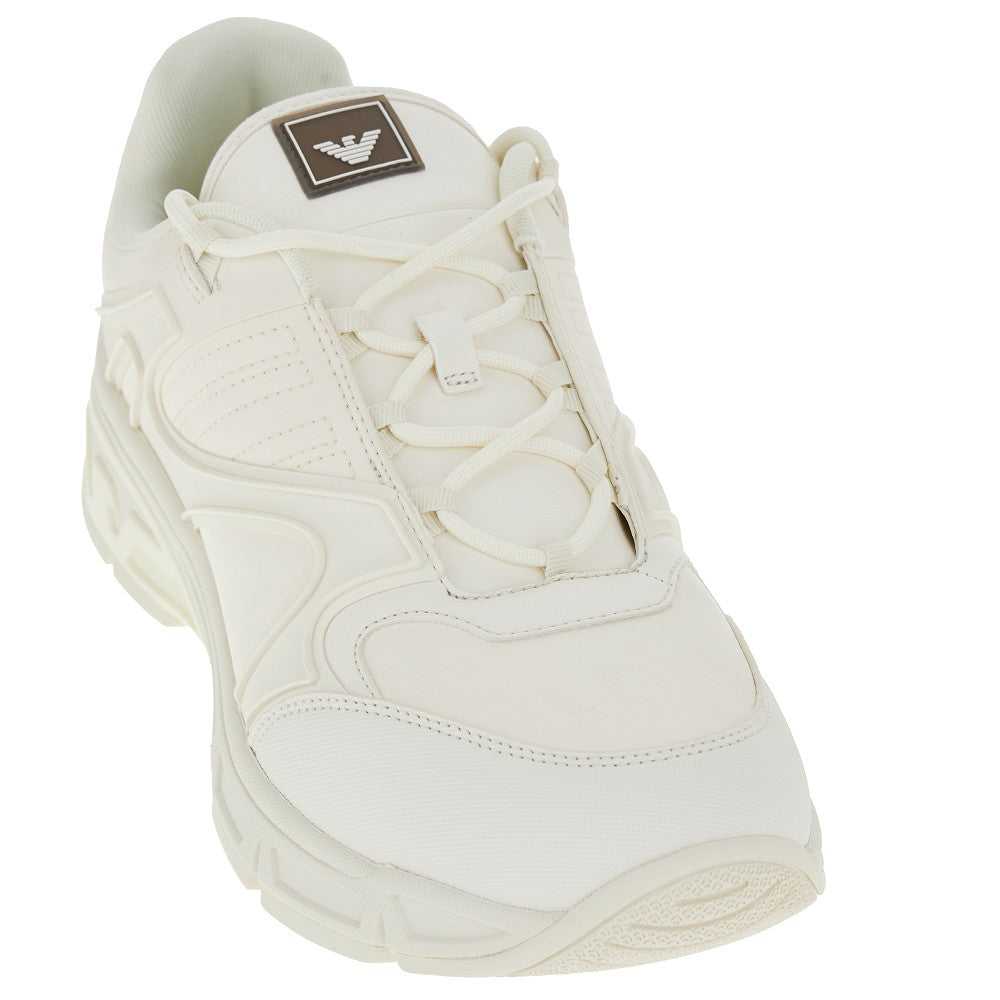 Sneakers in neoprene con dettagli in gomma