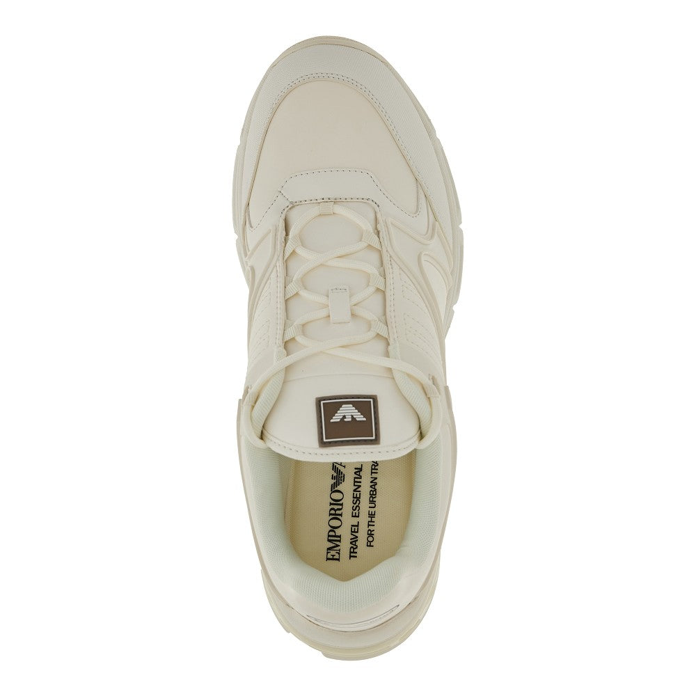 Sneakers in neoprene con dettagli in gomma