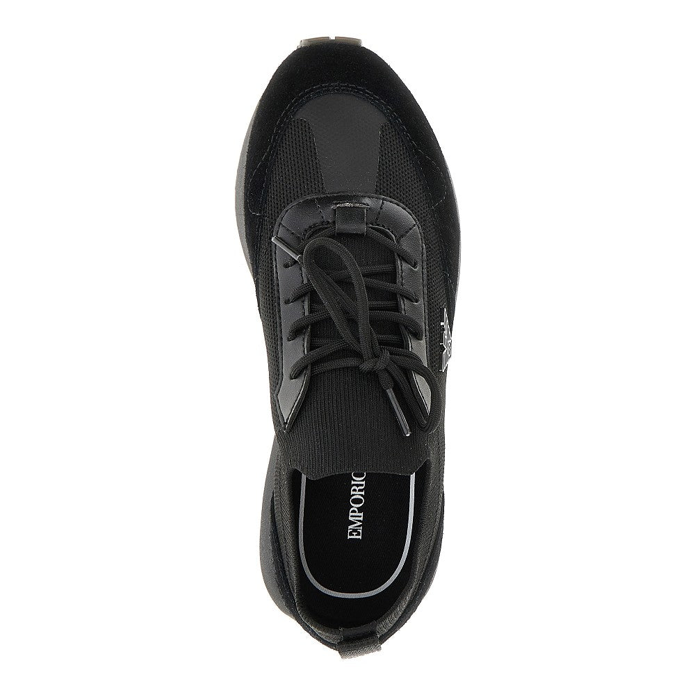 Technical knit sneakers