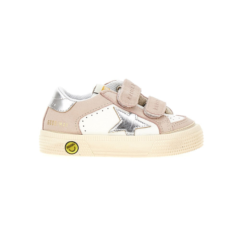 'May School' leather sneakers