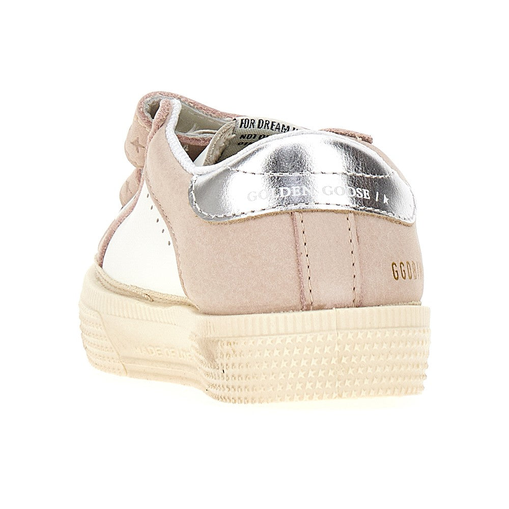 'May School' leather sneakers