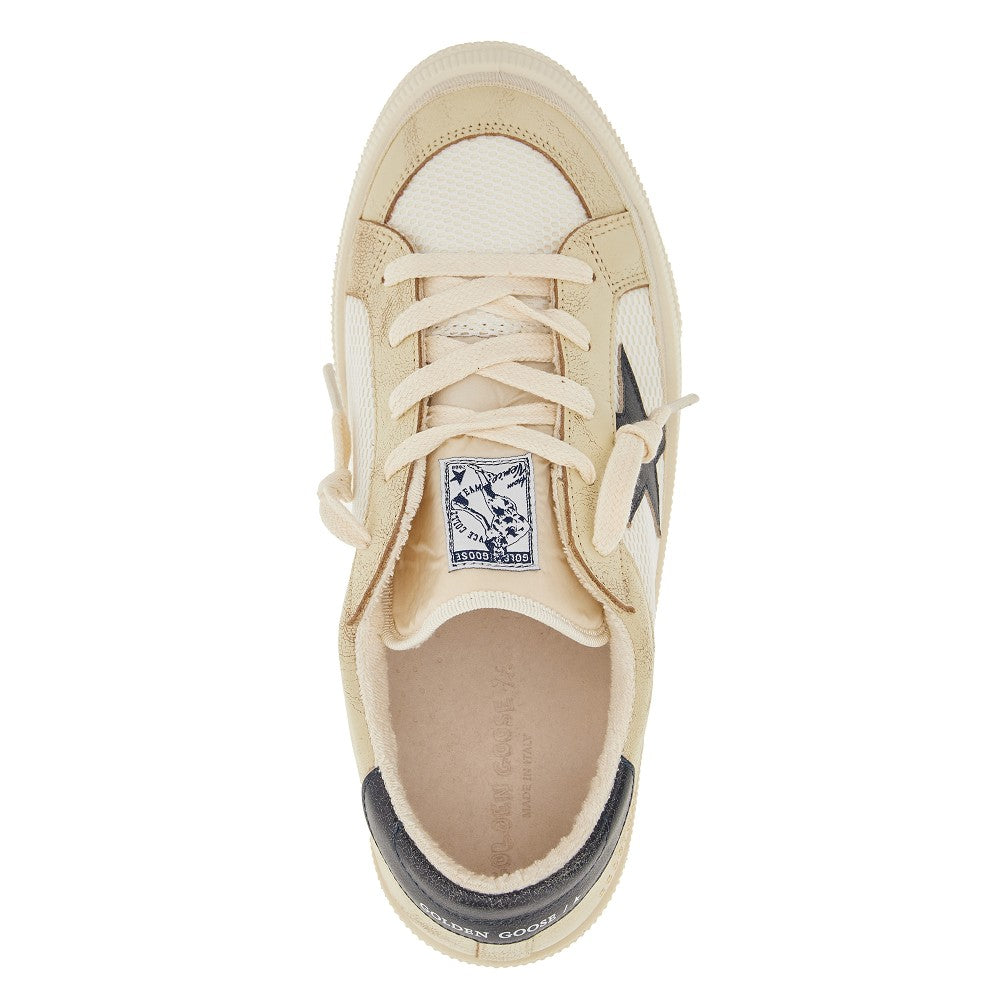 Sneakers 'May' in pelle e rete