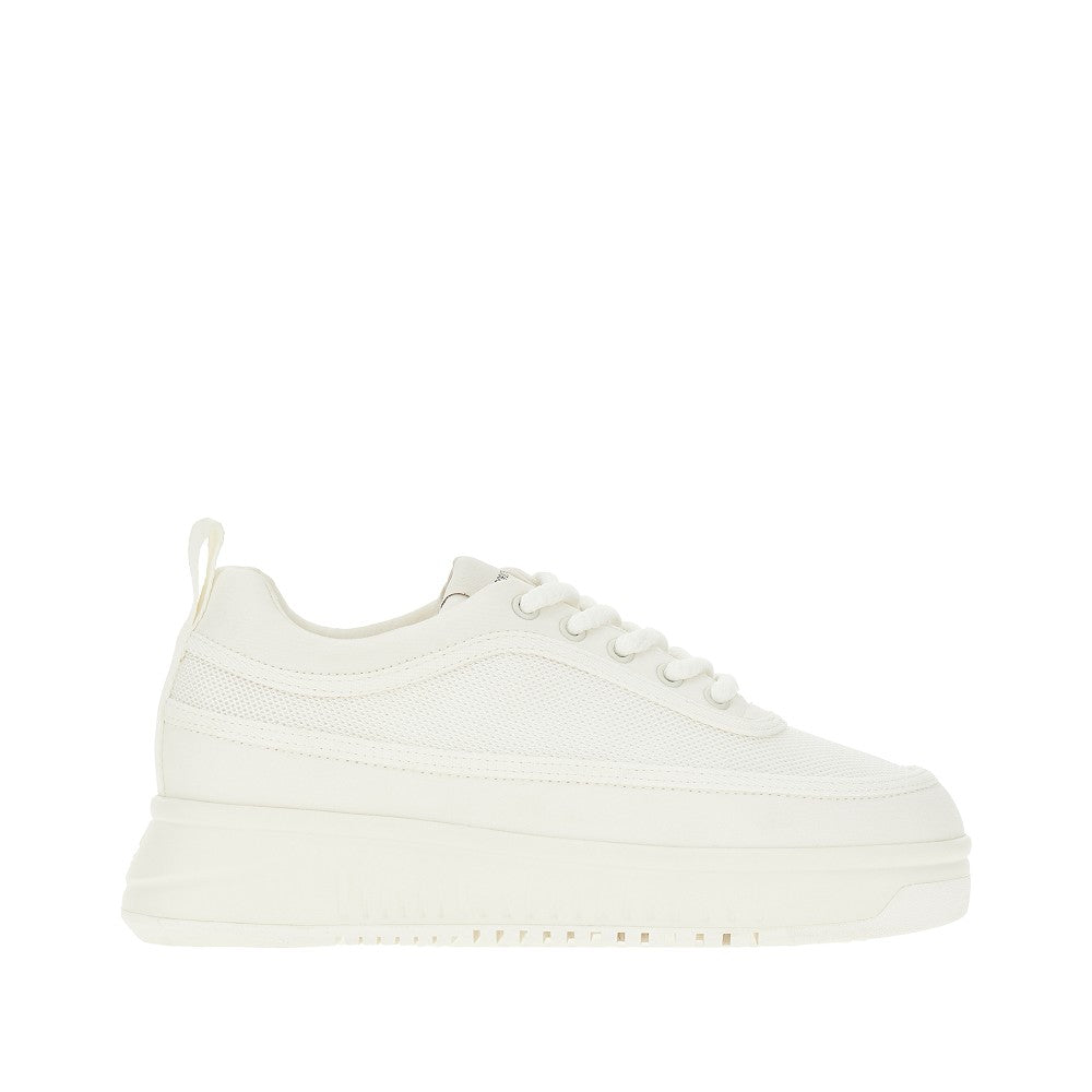 Sneakers in mesh e gabardine