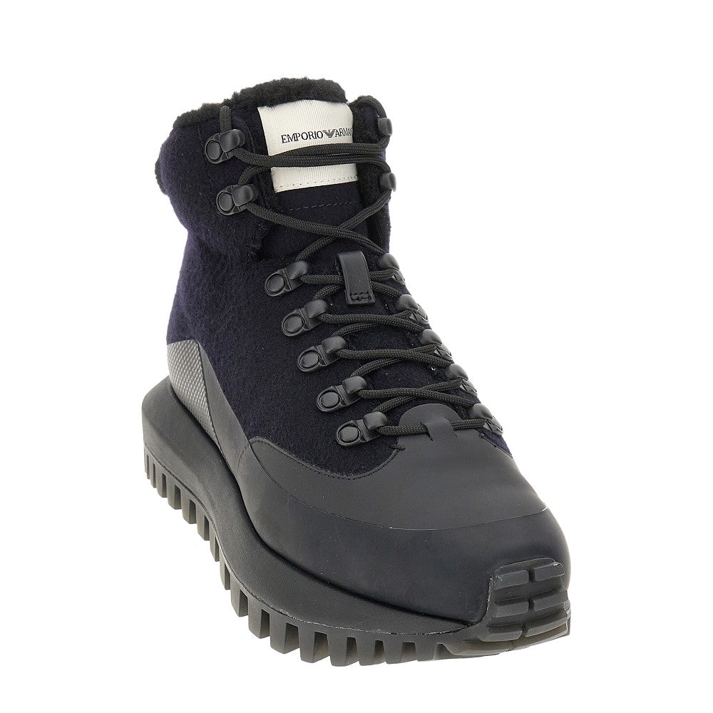 Sneakers hiking alte in lana