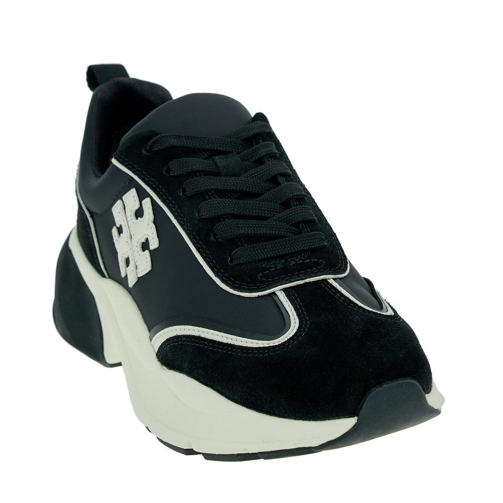 Nylon and leather Good Luck sneakers