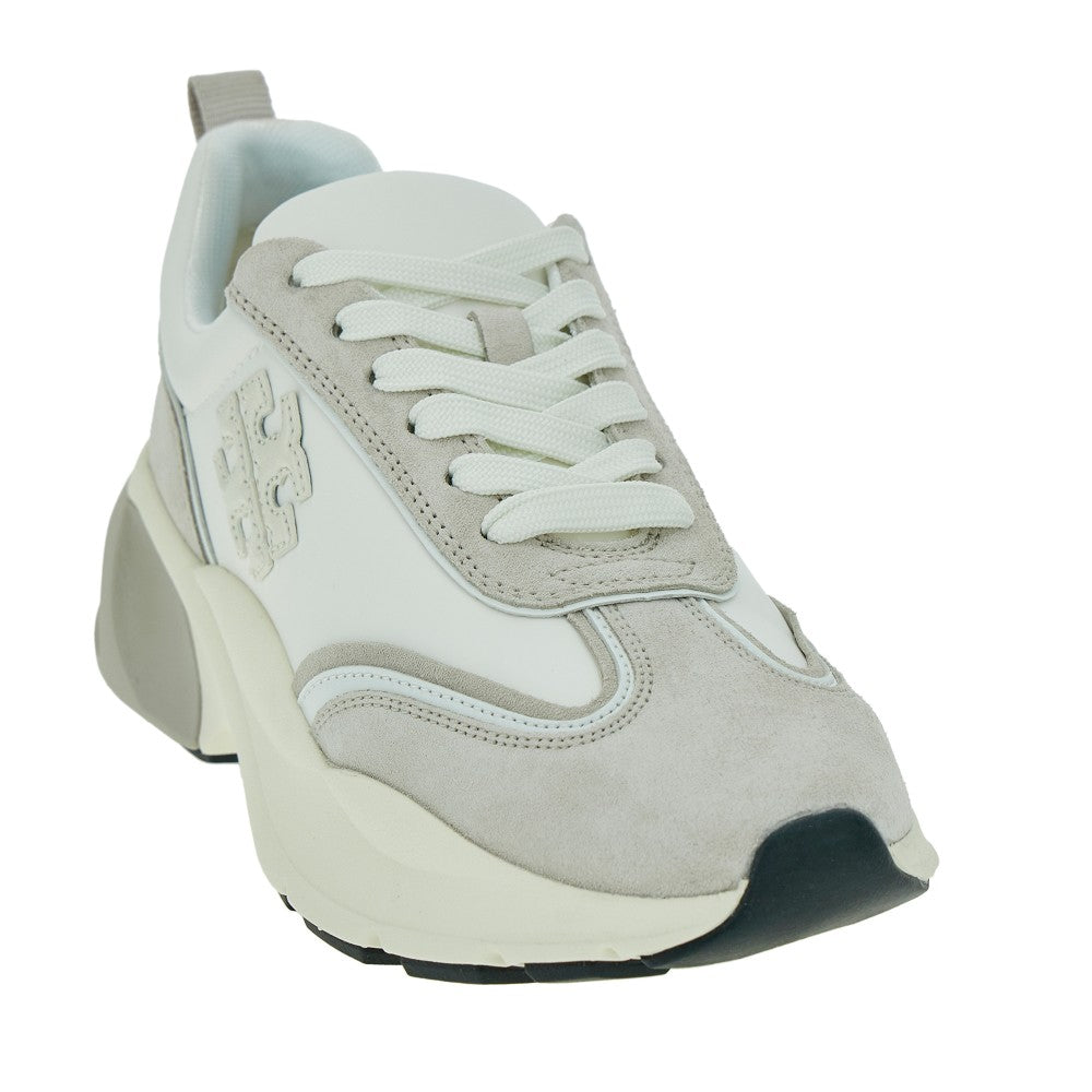 Nylon and leather Good Luck sneakers