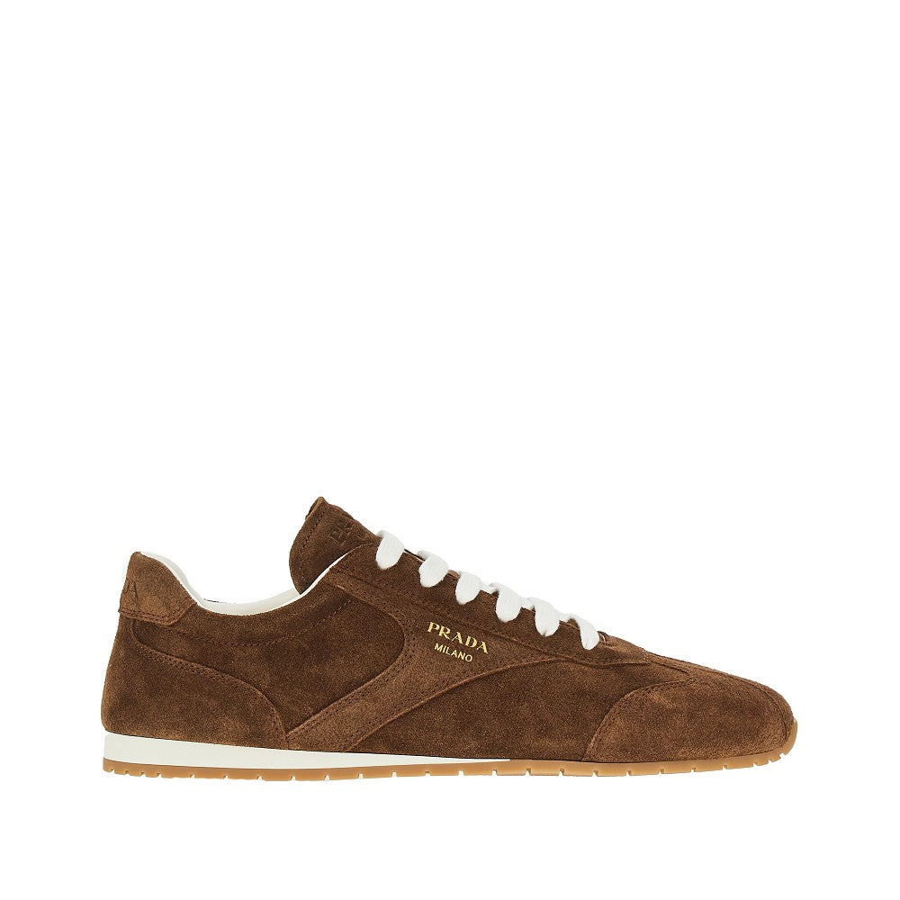 Suede leather sneakers