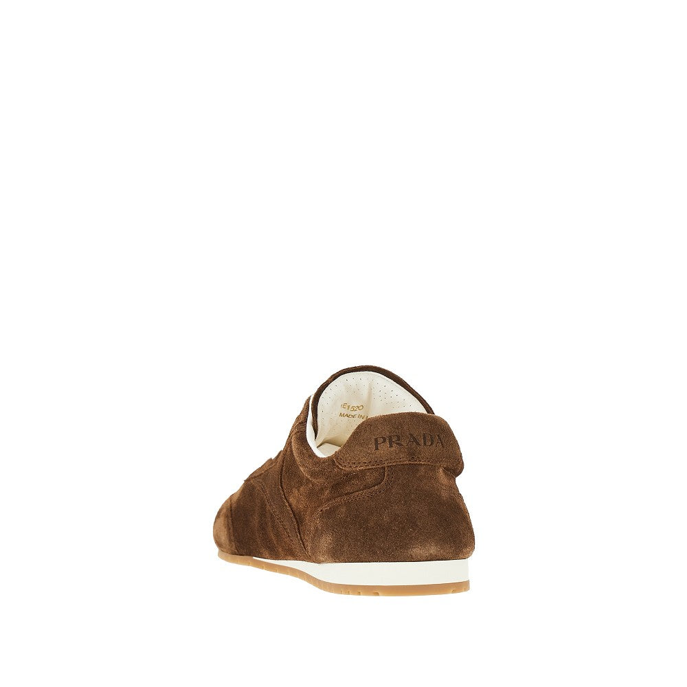 Suede leather sneakers