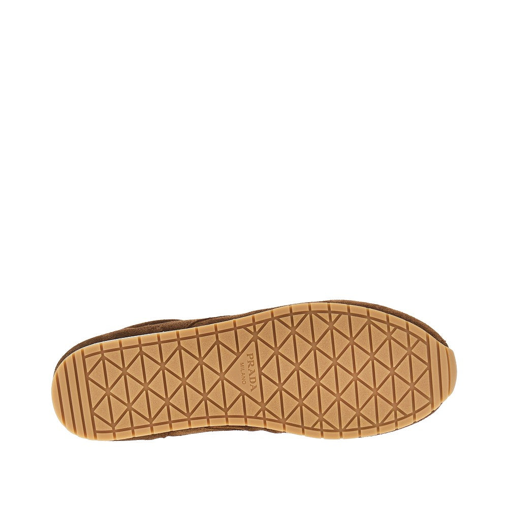 Suede leather sneakers