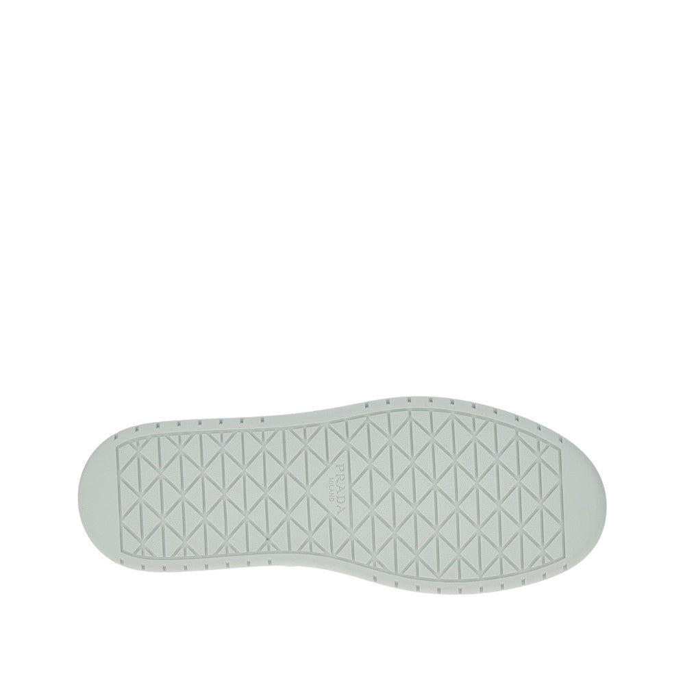 Sneakers in pelle con suola platform