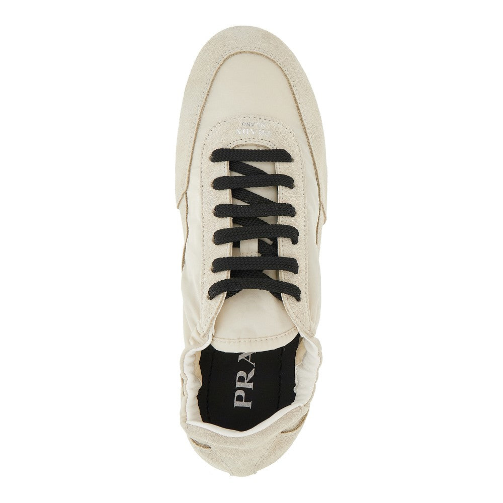 Sneakers 'Collapse' in Re-Nylon e suede