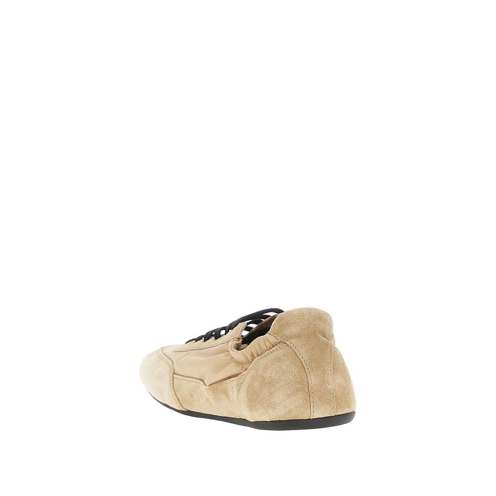 Sneakers 'Collapse' in Re-Nylon e suede