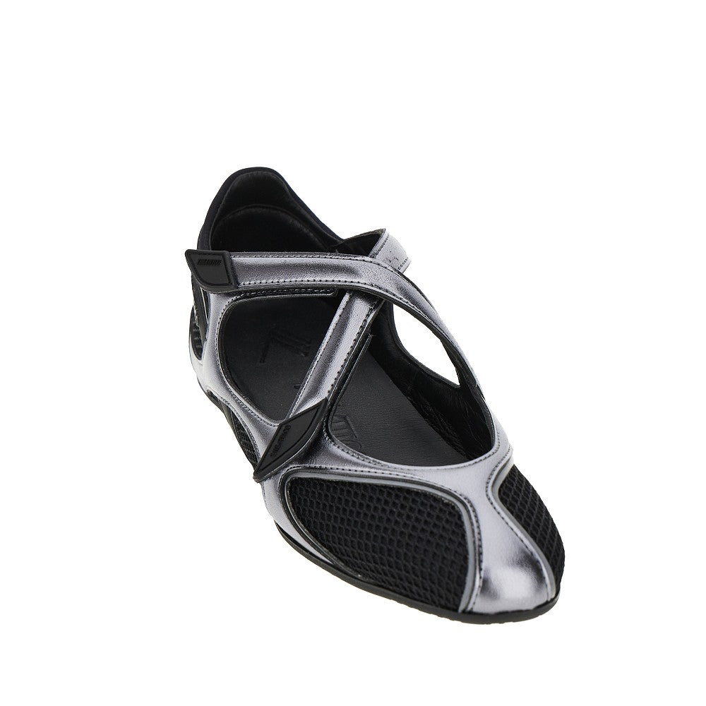 'Floor 01' ballet flats