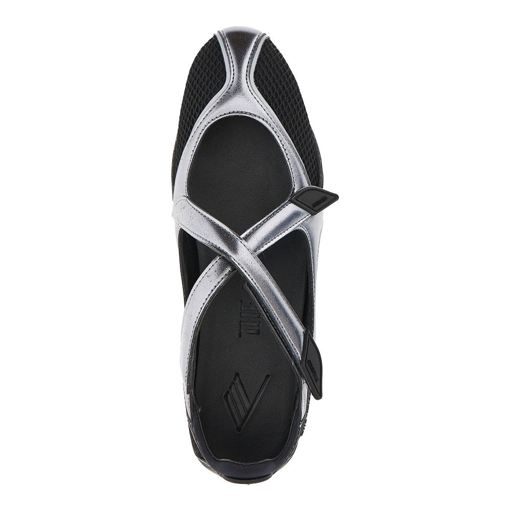 'Floor 01' ballet flats