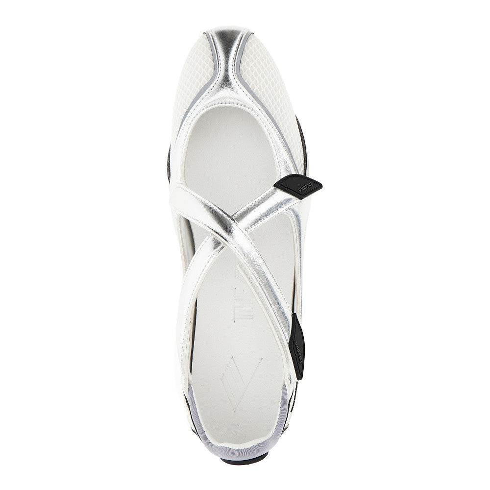 'Floor 01' ballet flats