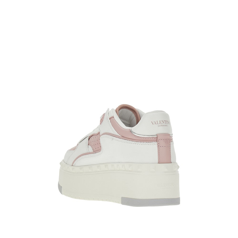 'Freedots XL' leather sneakers