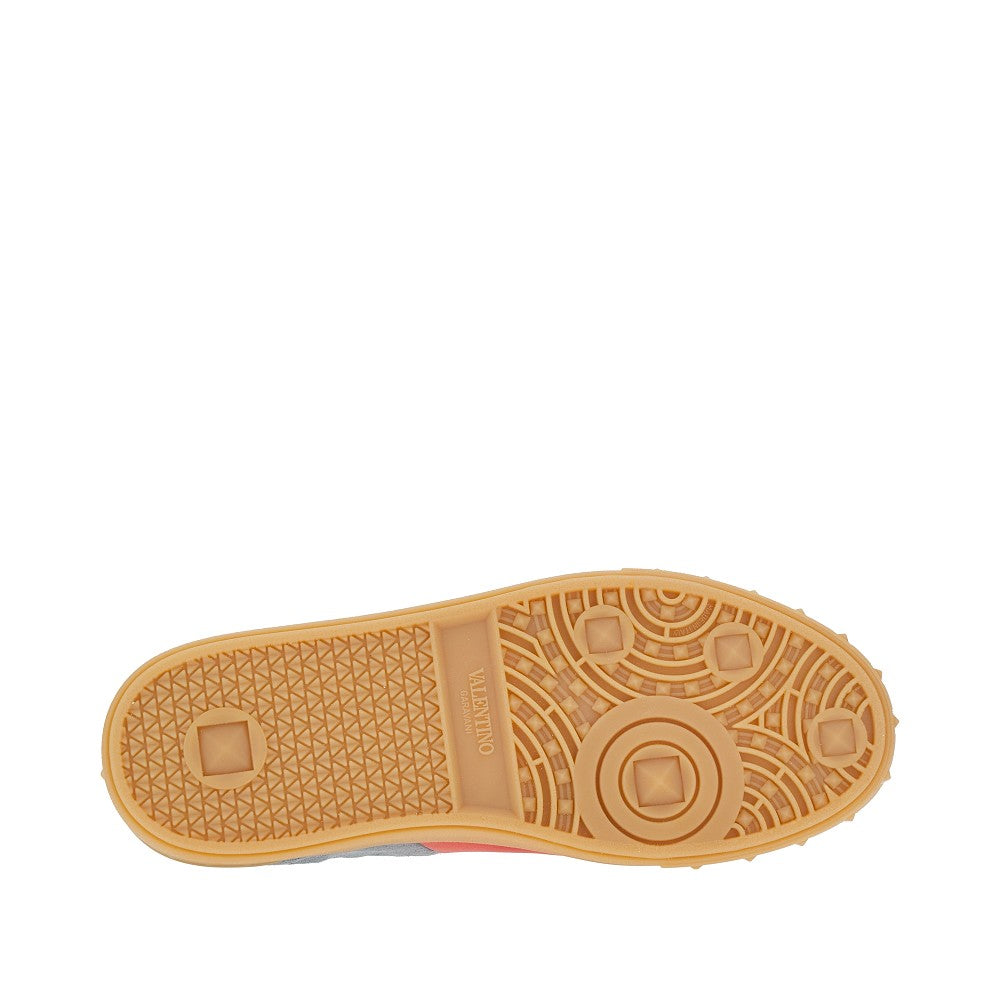 Leather 'Low Top Upvillage' sneakers