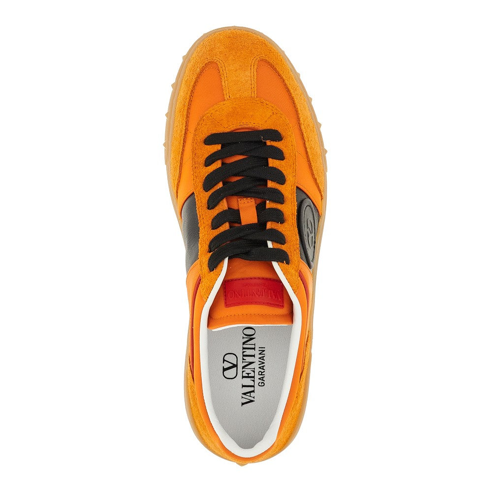 Leather 'Low Top Upvillage' sneakers