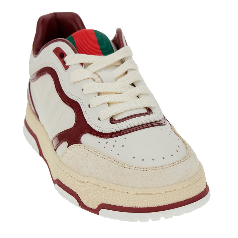 'Gucci Re-Web' leather sneakers