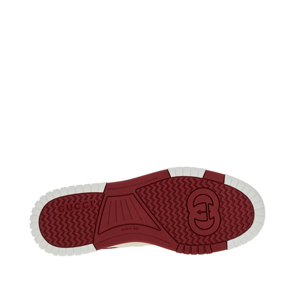 'Gucci Re-Web' leather sneakers