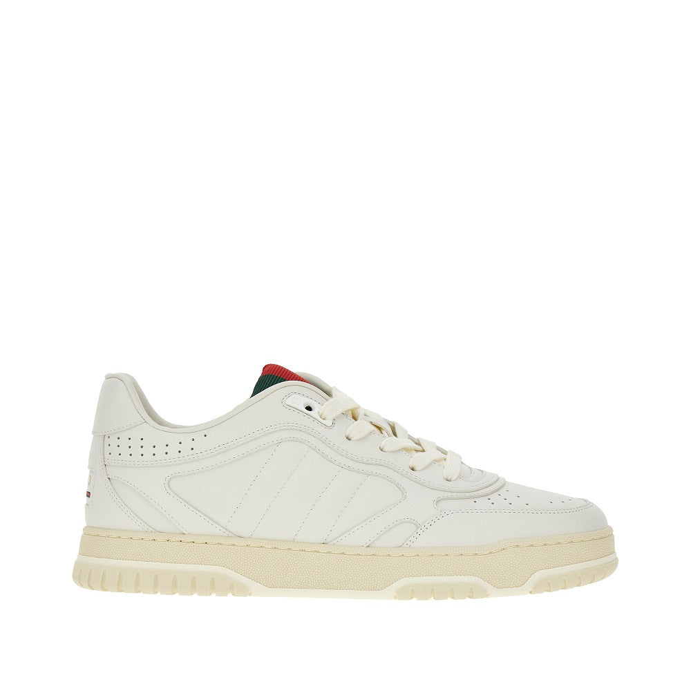 'Gucci Re-Web' leather sneakers