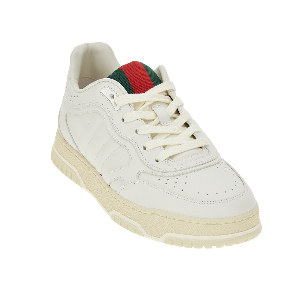 'Gucci Re-Web' leather sneakers