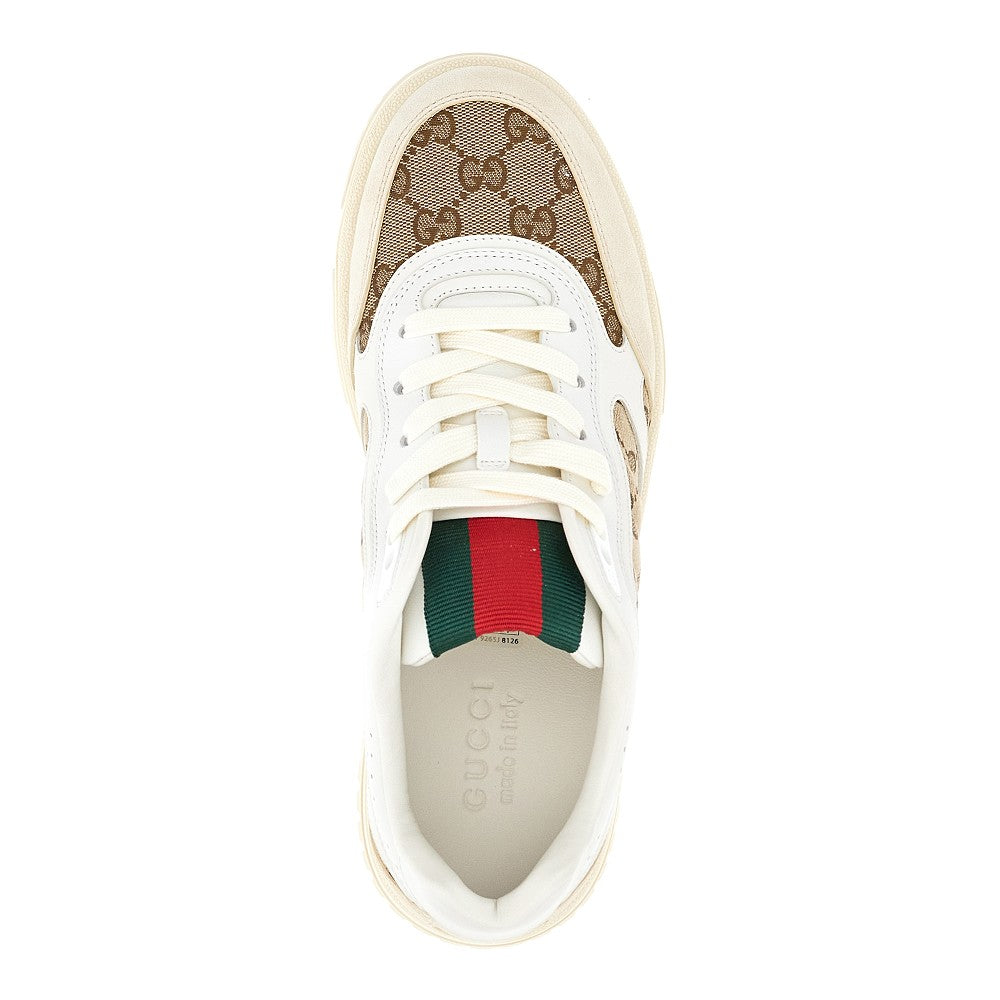 'Gucci Re-Web' leather sneakers