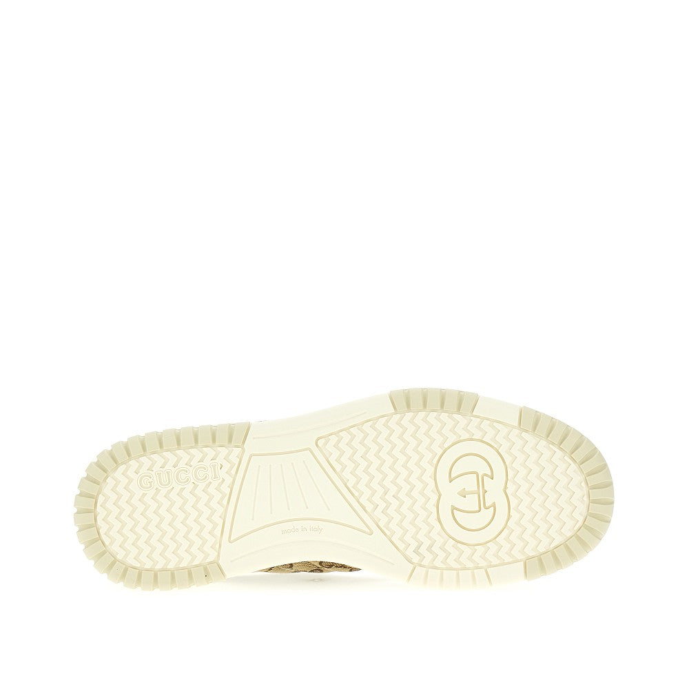 'Gucci Re-Web' leather sneakers