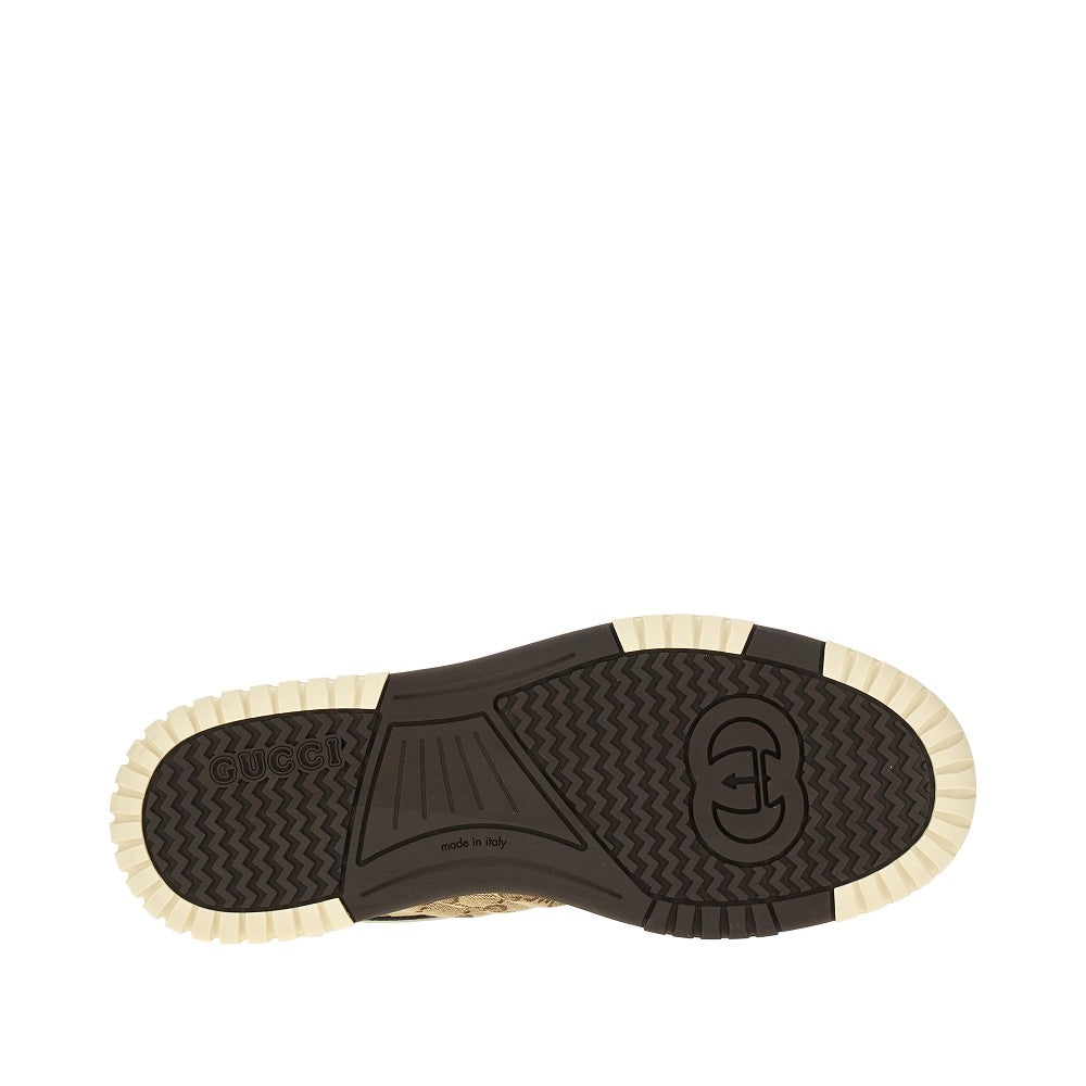'Gucci Re-Web' leather sneakers