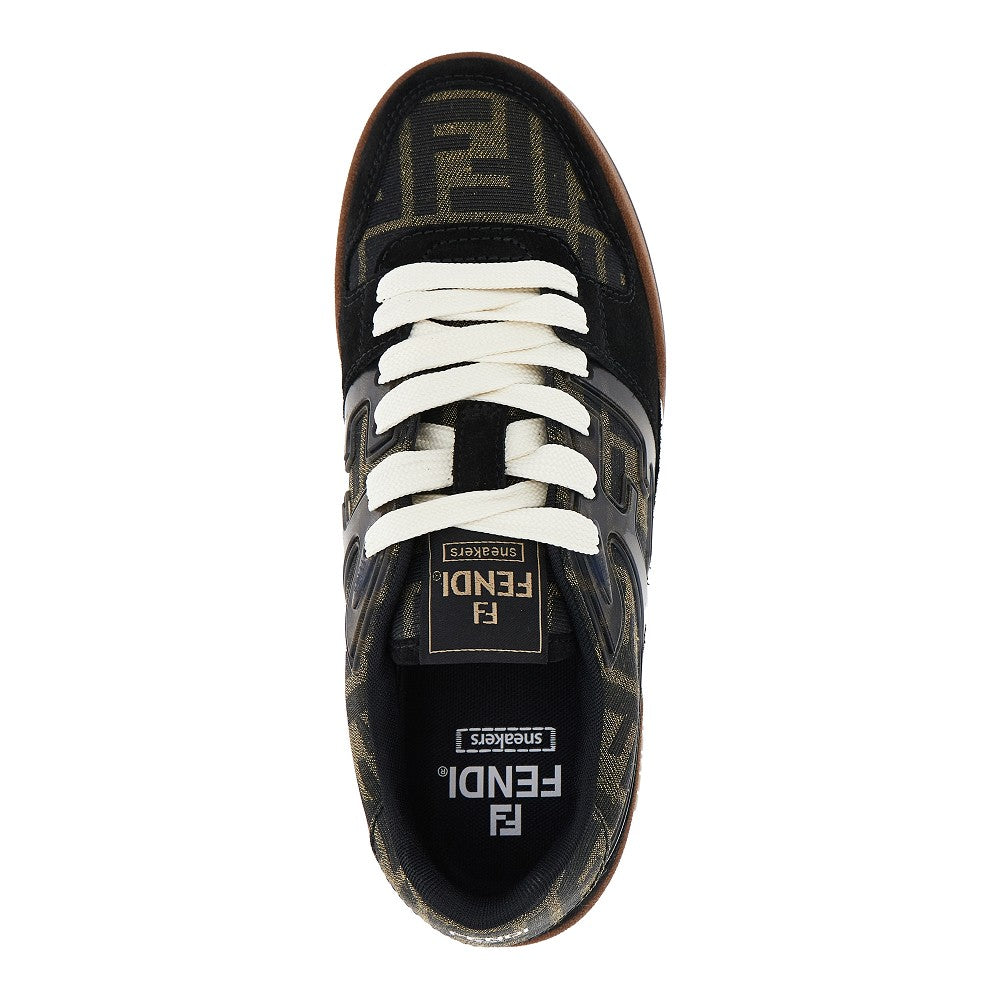 Sneakers 'Fendi Match' in Jacquard FF e pelle