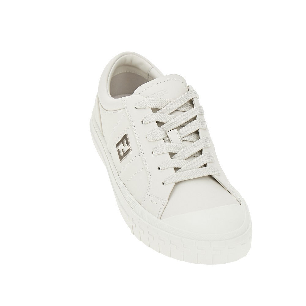 'Domino' leather sneakers