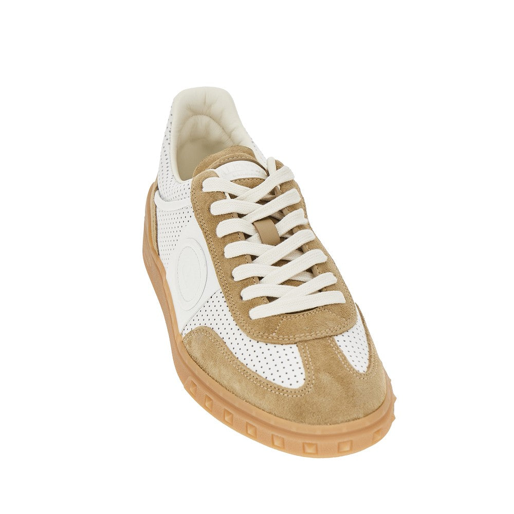 Sneakers 'Upvillage' in pelle traforata