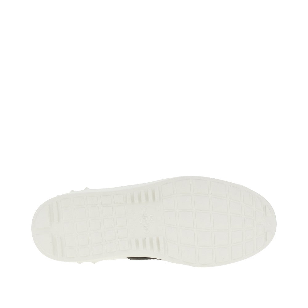 Smooth leather 'Open' sneakers