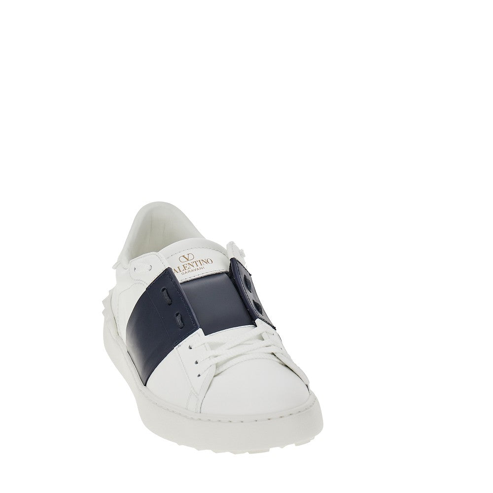 Sneakers 'Open' in pelle liscia