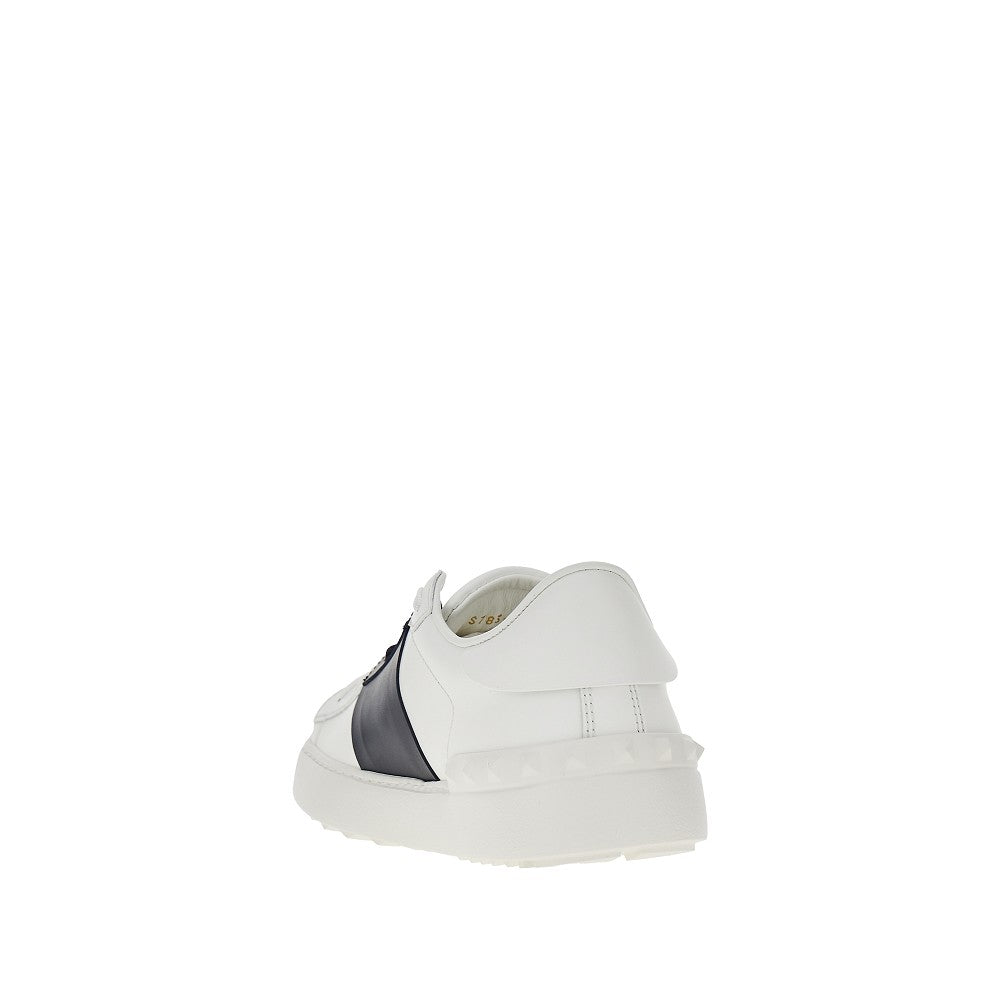 Sneakers 'Open' in pelle liscia