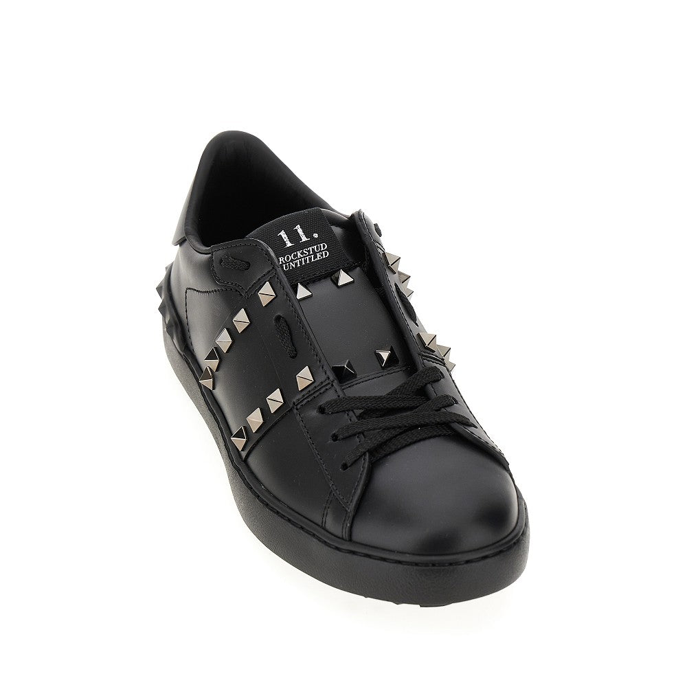 'Rockstud Untitled' leather sneakers