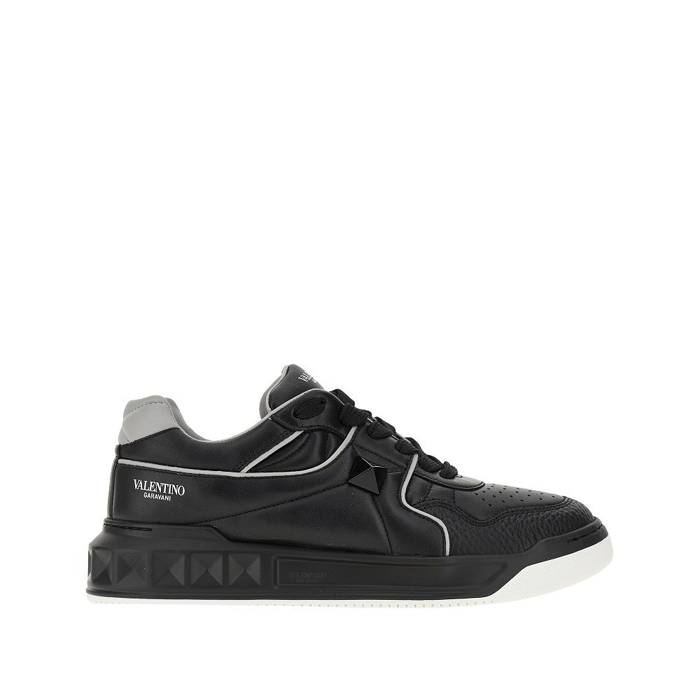 'One Stud' nappa leather sneakers