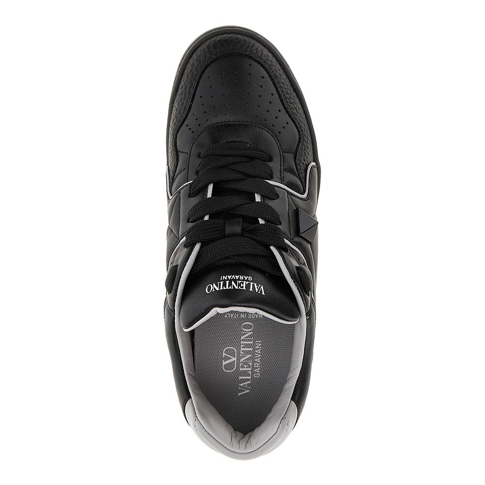 'One Stud' nappa leather sneakers