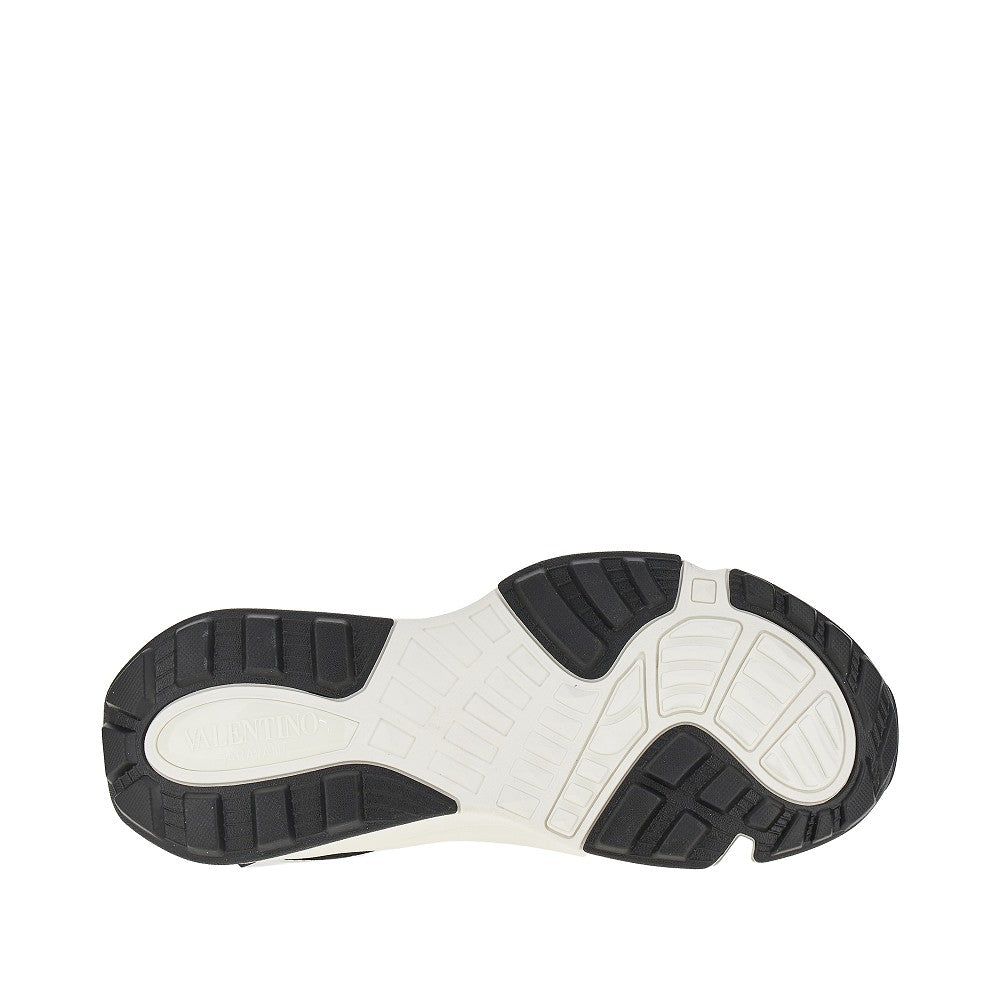 'True Act' mesh and rubberized fabric sneaker