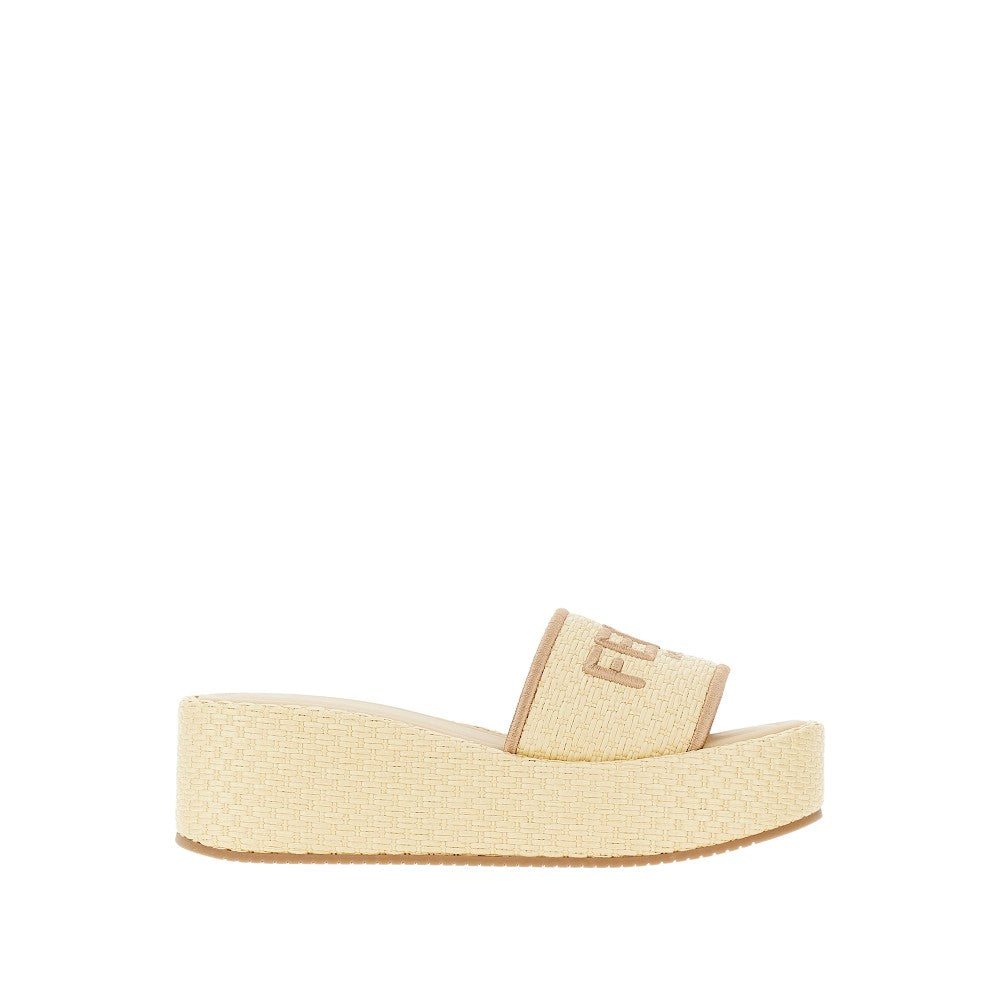 Slides flatform 'Fendi Sunshine'