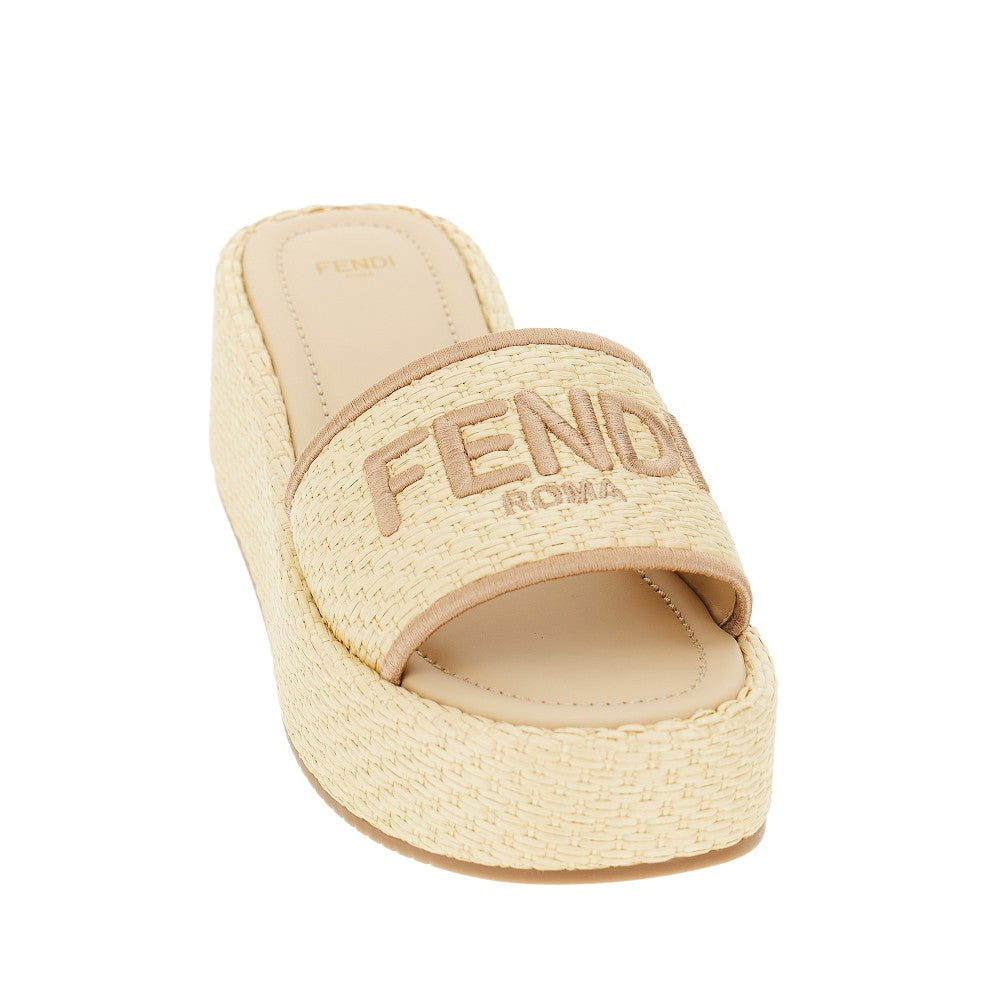 Slides flatform 'Fendi Sunshine'