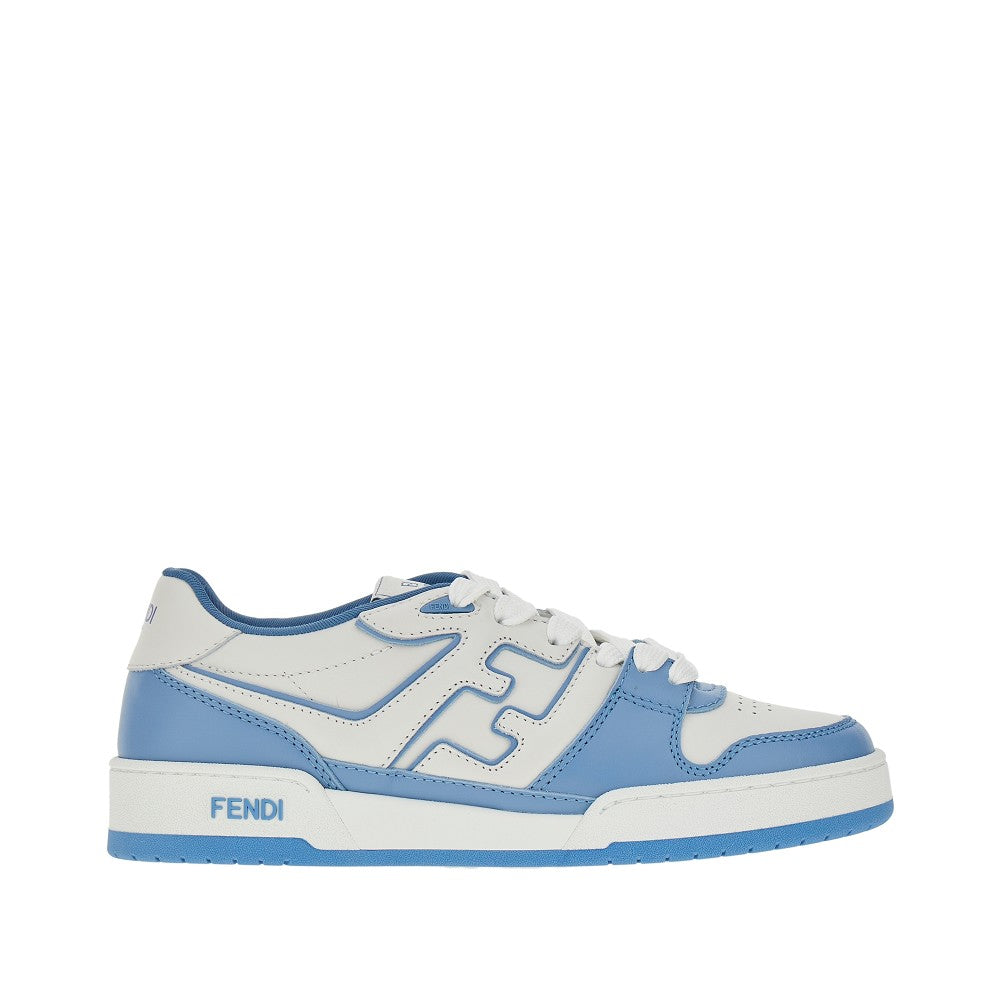 Fendi Match leather sneakers