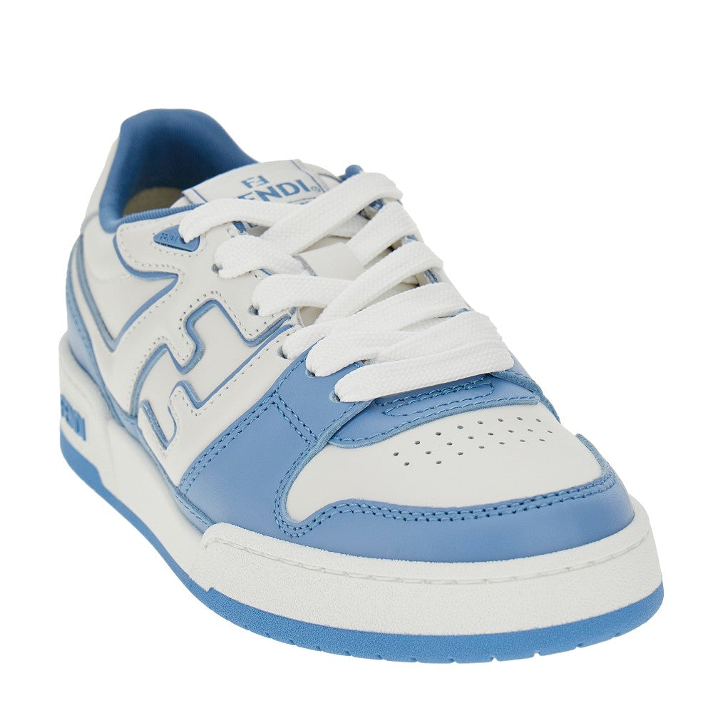 Fendi Match leather sneakers