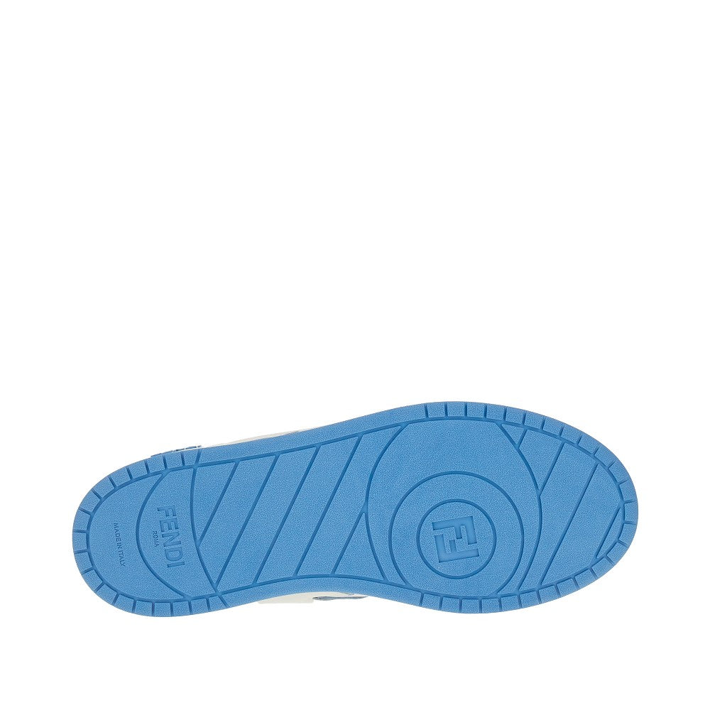 Fendi Match leather sneakers