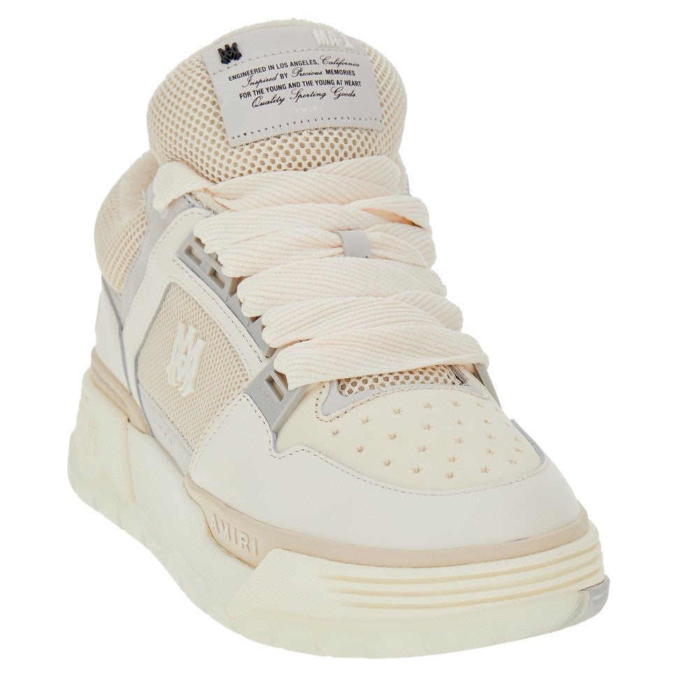 Leather and mesh MA-1 sneakers