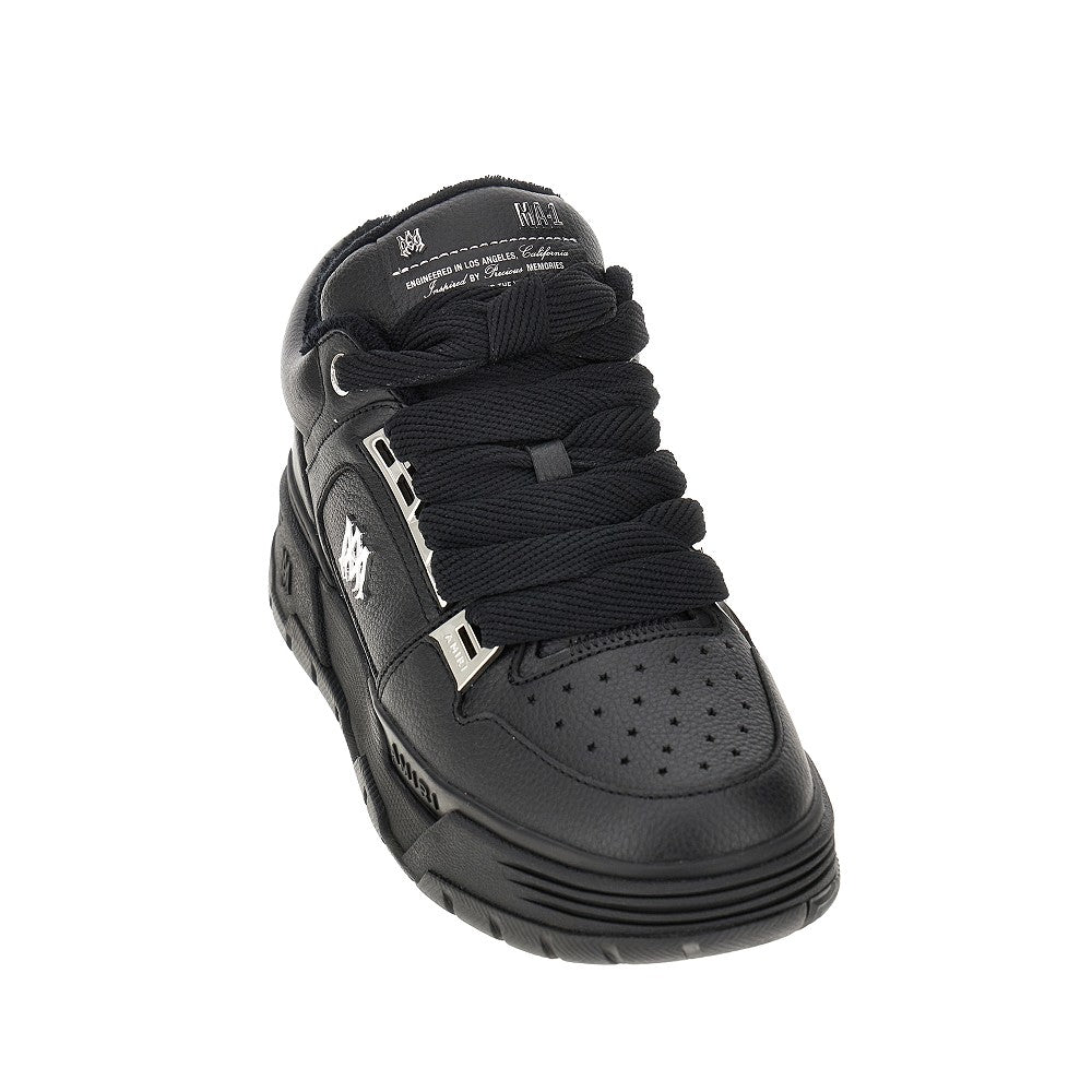 Leather MA-1 Metallic sneakers