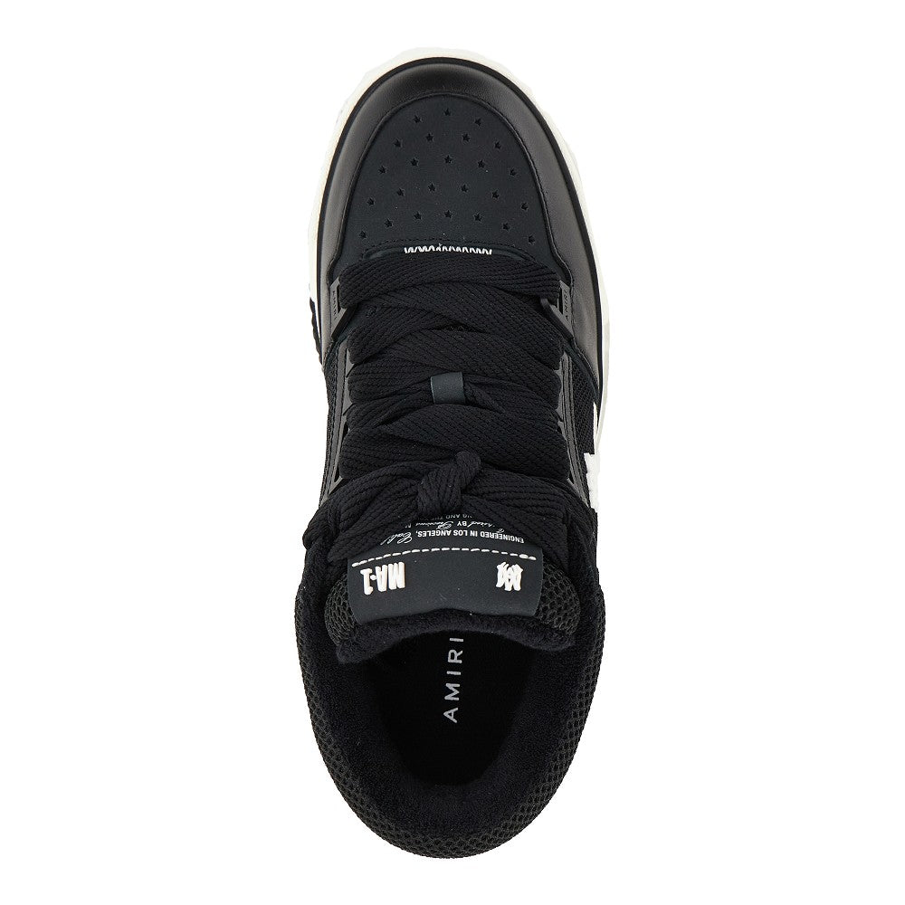 Sneakers MA-1 in pelle e mesh