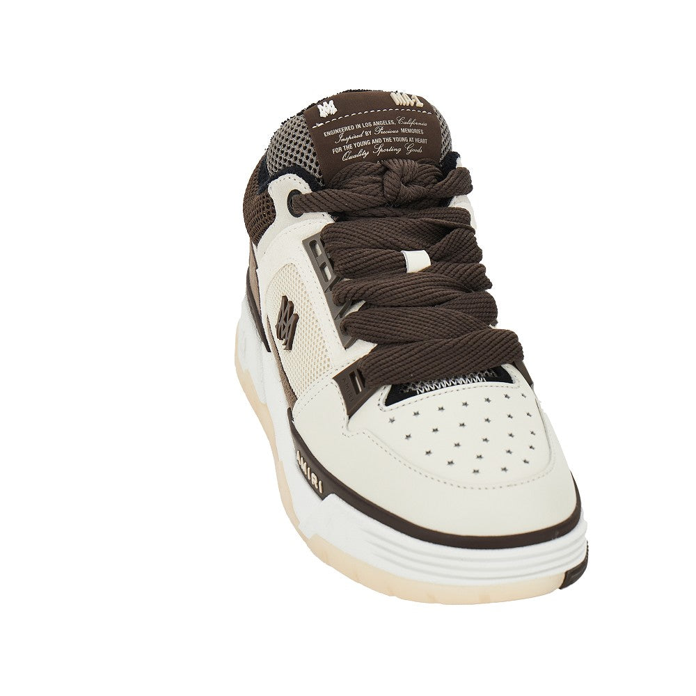Sneakers MA-1 in pelle e mesh