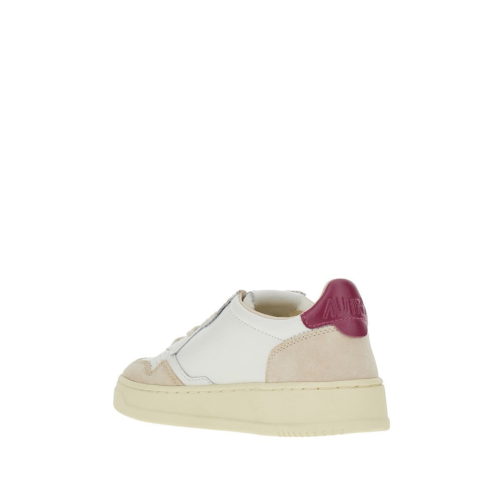 Suede and leather Medalist Low sneakers