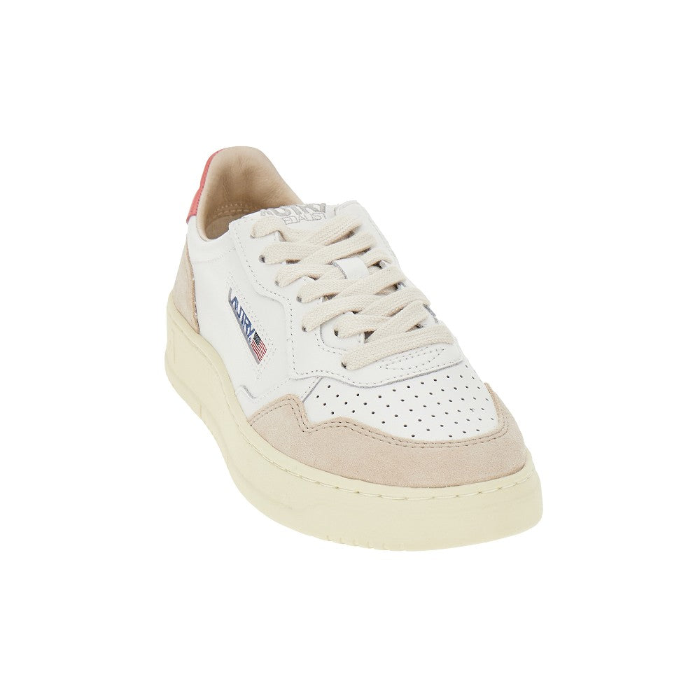 Suede and leather Medalist Low sneakers